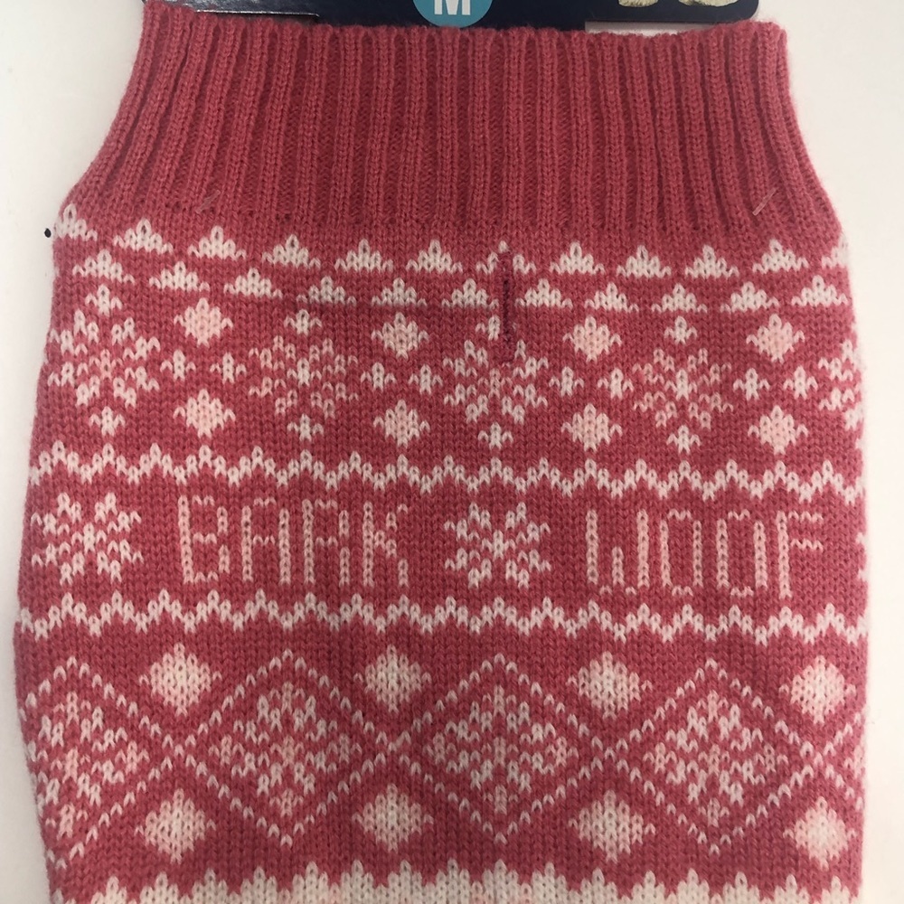 Pet Holiday Sweater Medium - Picture 5 of 10